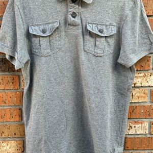 American Eagle Grey Polo